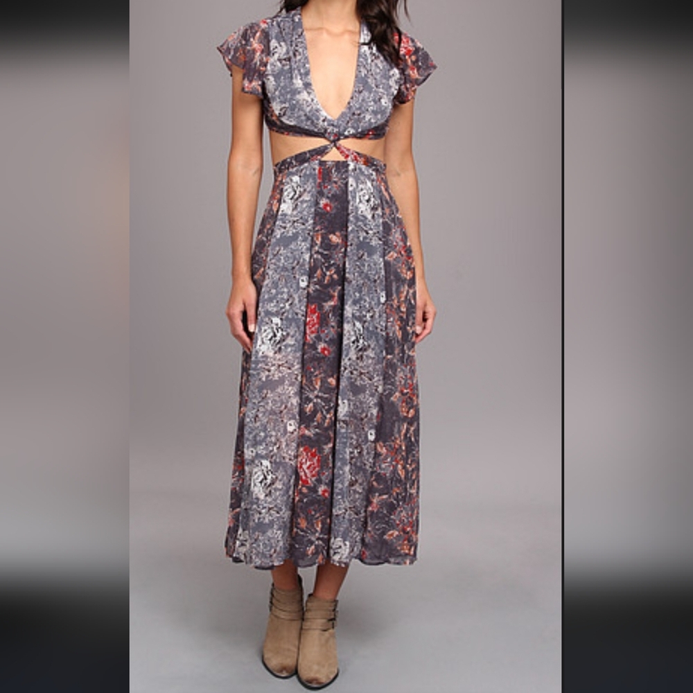 Free People Jasper Cut Out Dress - Picture 1 of 8